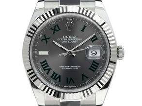 Thumbnail von Rolex Datejust 36 Wimbledon Ref.126234 Bj.2025 Full Set Ungetragen Datejust Wimbledon Stahl 18kt Weißgold