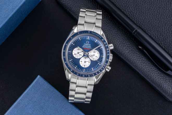  Omega Speedmaster Professional Moonwatch Gemini 4 Moonwatch Limitiert Chronograph Handaufzug 3565.80.00 