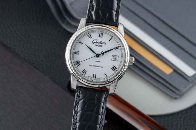  Glashütte Original Senator Automatik Edelstahl Automatik Herrenuhr Ref. 1-39-11-05-03-04 