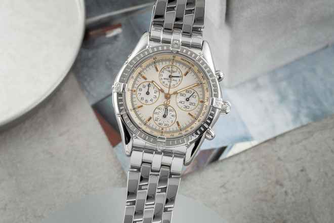  Breitling Cockpit Chronograph Stahl Automatik Herrenuhr Ref. A33012 B&P Limited 