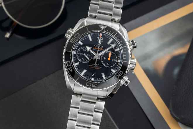  Omega Seamaster Planet Ocean Chronograph Ref. 215.30.46.51.01.001 B&P 2024 