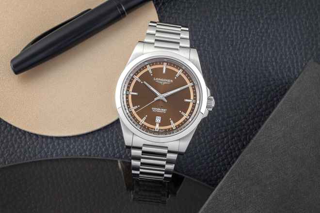  Longines Conquest Stahl Automatik Herrenuhr Ref L3.830.4.62.6 Box & Papiere 2024 