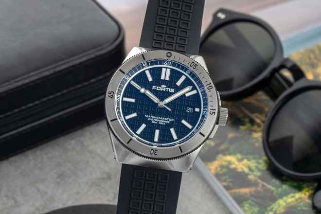  Fortis Marinemaster M-40 Gravity-Black Stahl Automatik Ref. F8120026 B&P 2025 