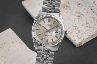 Thumbnail von Rolex Datejust 36 Stahl / Weissgold Automatik Herrenuhr Ref. 1601 Vintage