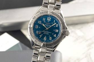 Thumbnail von Breitling Superocean Automatik Datum Edelstahl Herrenuhr Ref. A17340 Box