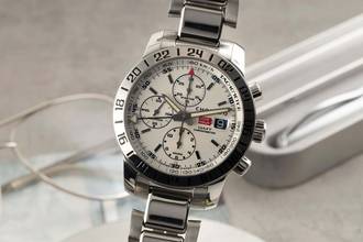 Thumbnail von Chopard Mille Miglia Chronograph Stahl Automatik Herrenuhr 15/8992/3 B&P 2007