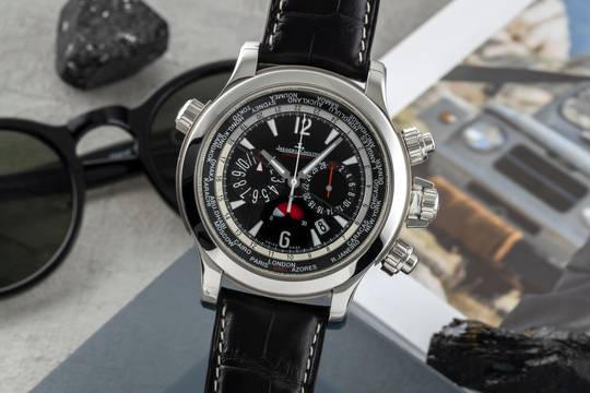 Jaeger-LeCoultre Master Compressor Chronograph Stahl / Titan Q1768470 Box
