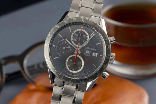 TAG Heuer Carrera Calibre 16 Chronograph Stahl Automatik Herrenuhr Ref. CV2010.BA0794