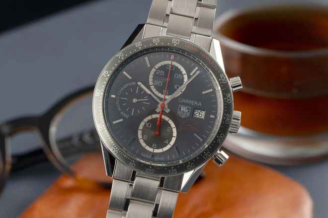 TAG Heuer Carrera Calibre 16 Chronograph Stahl Automatik Herrenuhr Ref. CV2010.BA0794 