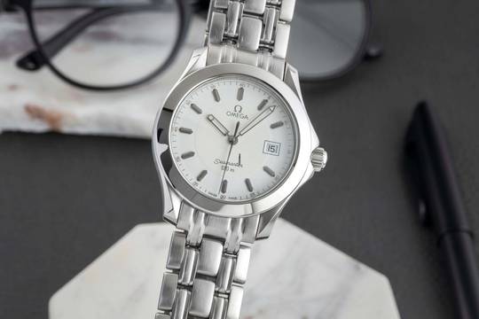Omega Seamaster Edelstahl Quarz Herrenuhr Ref. 2511.50.00 Box & Papiere 1996