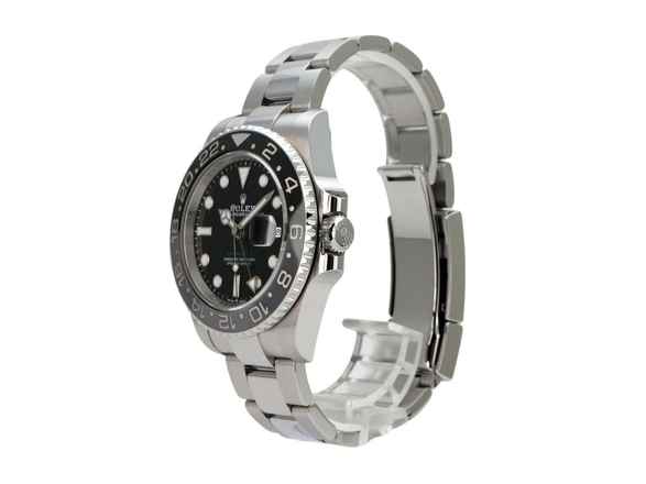  Rolex GMT-Master II Edelstahl Ref. 126710GRNR 