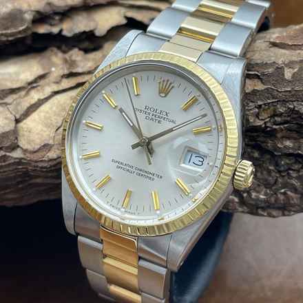  Rolex Oyster Perpetual Date Oyster Perpetual Date - Rolex Papiere - Ref. 15053 Watch Register Extract 
