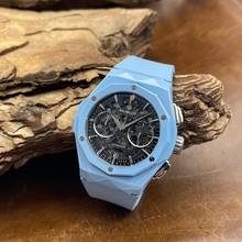 Thumbnail von Hublot Classic Fusion Aerofusion 45mm Ltd. Chrono Orlinski Sky Blue Ceramic - FULLSET
