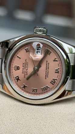  Rolex Lady-Datejust Top Condition Salmon pink dial 