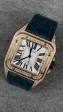 Thumbnail von Cartier Santos 100 Top Condition Factory diamonds Rose gold