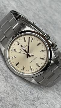 Rolex Air King Cream-Silver dial - Top Fullset LC100 - German papers