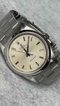  Rolex Air King Cream-Silver dial - Top Fullset LC100 - German papers 