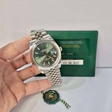 Thumbnail von Rolex Datejust 41 41mm Mint Green Jubilee Automático Completo