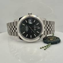 Thumbnail von Rolex Datejust 41 41mm Mint Green Jubilee Automático Completo
