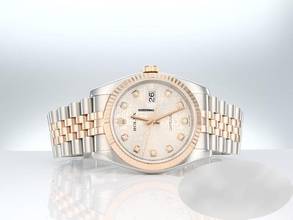 Thumbnail von Rolex Datejust 36 36mm 116231 2014 Stahl Rosegold 750 Diamanten Automatik