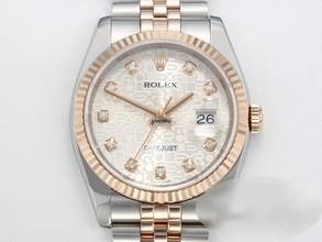 Thumbnail von Rolex Datejust 36 36mm 116231 2014 Stahl Rosegold 750 Diamanten Automatik Stainless Steel 18kt Rose Gold Jubilé-band Chronometer Oyster