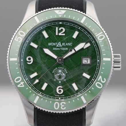  Montblanc Iced Sea Automatic Date NEW FULL SET 