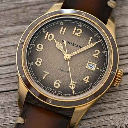  Montblanc 1858 Automatic Date 0 Oxygen NEW FULL SET 