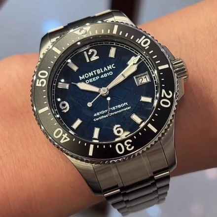  Montblanc 4810 Iced Sea 0 Oxygen Deep 4810 NEW FULL SET 