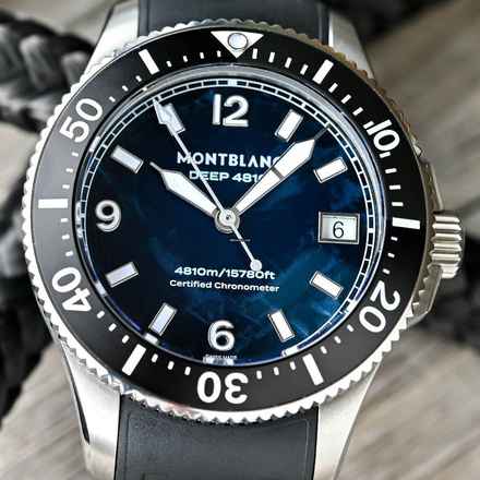  Montblanc 4810 Iced Sea 0 Oxygen Deep 4810 NEW FULL SET 