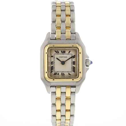  Cartier Panthère PM Steel Gold 