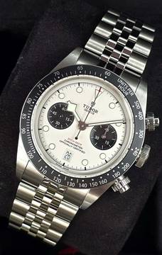 Tudor Black Bay Chrono M79360N-0014 Jubilee Bracelet White dial Unworn/New Condition Full Set 4-2026