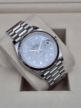 Thumbnail von Rolex Day-Date 40 40mm 228239-0055 White Gold 18k - Meteorite dial (WHITE TAG) New/Unworn condition Full Set 9-2022 VAT 21% INCLUDED