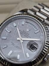Thumbnail von Rolex Day-Date 40 40mm 228239-0055 White Gold 18k - Meteorite dial (WHITE TAG) New/Unworn condition Full Set 9-2022 VAT 21% INCLUDED