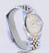 Thumbnail von Rolex Datejust 36 Saphirglas golden Stick dial Jubiléband Stahl Gold 16233 T-Serie Klassiker