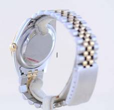 Thumbnail von Rolex Datejust 36 Saphirglas golden Stick dial Jubiléband Stahl Gold 16233 T-Serie Klassiker