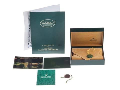 Rolex GMT-Master Pepsi Ref.16700 1990 Box&Beschreibung original Vintage Unpoliert GMT Master Pepsi
