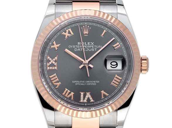  Rolex Datejust 36 Ref.126231 2022 Full Set wie Neu Datejust Diamanten 