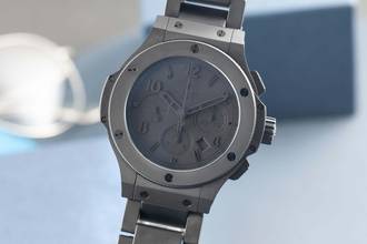 Thumbnail von Hublot Big Bang 44 mm Chronograph Keramik/Titan Automatik Ref. 301.CI.1110.CI B&P 2010