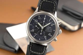 Thumbnail von Sinn 358 Chronograph Stahl Automatik Herrenuhr Ref. 358 Box & Papiere 2015