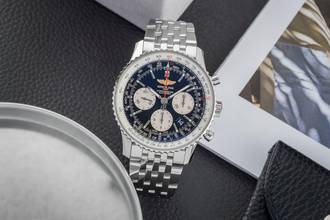 Thumbnail von Breitling Navitimer 01 Chronograph Stahl Automatik Ref AB012012/BB01 Papers 2017