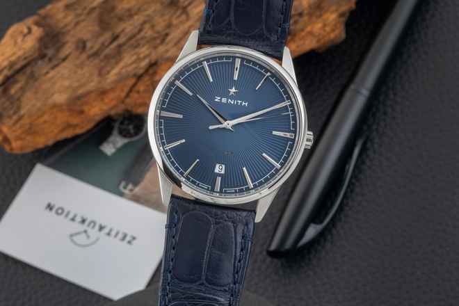  Zenith Elite Class Stahl Automatik Ref. 03.3100.670/02.C922 Box & Papiere 2024 