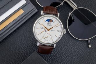 Thumbnail von IWC Portofino Handaufzug Mondphase Handaufzug Stahl Ref. IW516401 B&P 2017