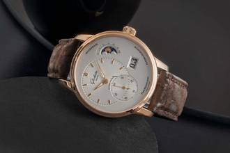 Thumbnail von Glashütte Original PanoMaticLunar 18k Rotgold Ref. 90-02-45-35-04 B&P 2015