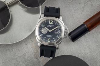 Thumbnail von Panerai Luminor Marina Otomatik Paslanmaz Çelik Otomatik Erkek Saatı Ref. PAM00086 B&P 2002