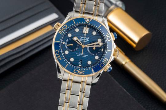 Omega Seamaster Diver 300 M Stahl/Gold Automatik 210.20.44.51.03.001