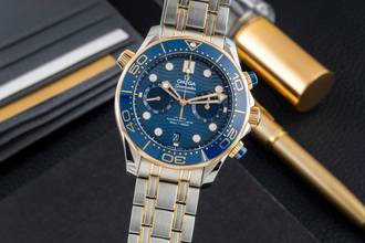 Thumbnail von Omega Seamaster Diver 300 M Stahl/Gold Automatik 210.20.44.51.03.001