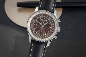 Thumbnail von Breitling Montbrillant Datora Chronograph Stahl Automatik Herrenuhr Ref. A21330