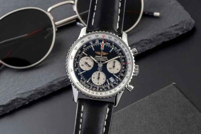 Breitling Navitimer Kronograf Otomatik Erkek Saat Ref A2332212 B&P 2011