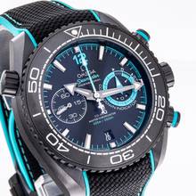 Thumbnail von Omega Seamaster Planet Ocean Chronograph 46 Alinghi Black Ceramic – 215.92.46.51.01.003 – neredeyse yeni – 02/24 – Tam Set