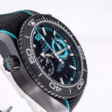 Thumbnail von Omega Seamaster Planet Ocean Chronograph 46 Alinghi Black Ceramic – 215.92.46.51.01.003 – neredeyse yeni – 02/24 – Tam Set